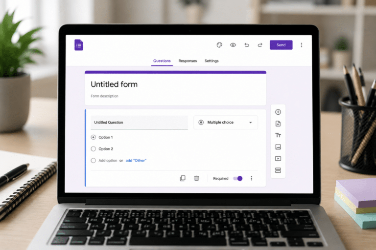 ⁠Google Forms Nasıl Oluşturulur?