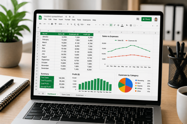 ⁠⁠⁠Google Sheets Nasıl Kullanılır?