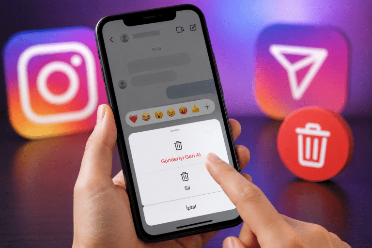 ⁠⁠Instagram DM Nasıl Silinir?