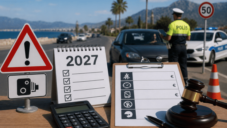 KKTC Trafik Cezaları 2027 Güncel Listesi ve Ceza Tutarları