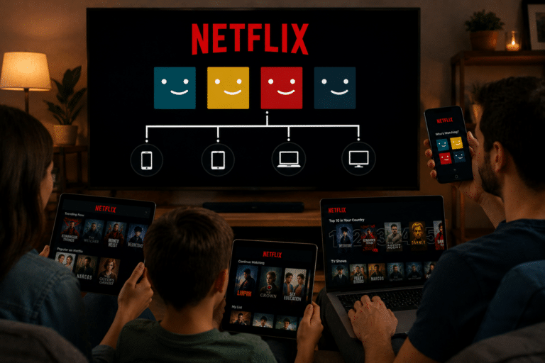 ⁠⁠Netflix Hesabı Nasıl Paylaşılır?
