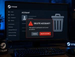 Steam Hesabı Nasıl Silinir?