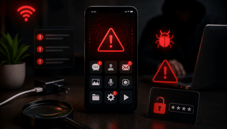 ⁠⁠Telefon Hacklendiği Nasıl Anlaşılır?