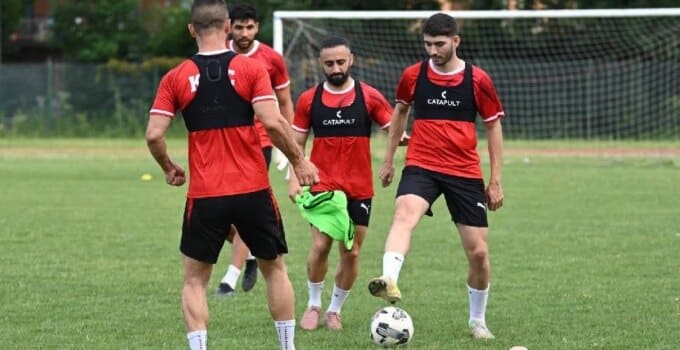 A Milli Takım, final öncesi son antrenmanını yaptı
