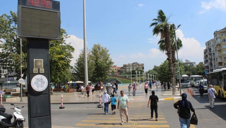 Aydın’da Sıcaklık 42 Dereceye Çıktı