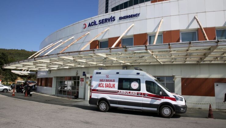 Bahçede Yakılan Otların Üzerine Düşen Anne ve Oğlu Yaralandı