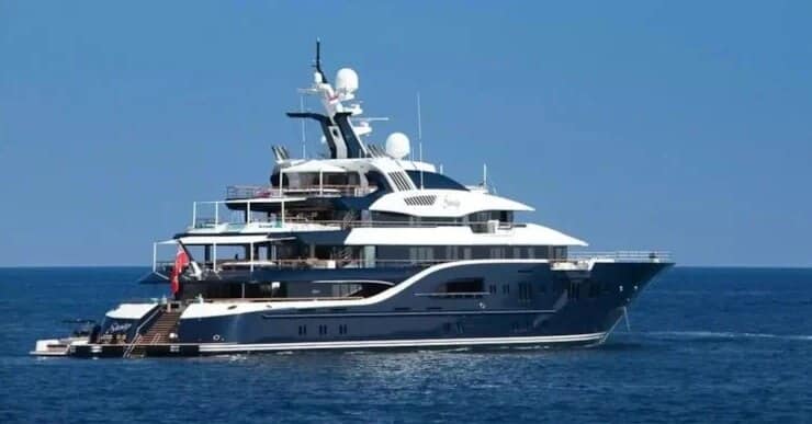 Bodrum’da 150 Milyon Dolarlık Lüks Yat Görüldü