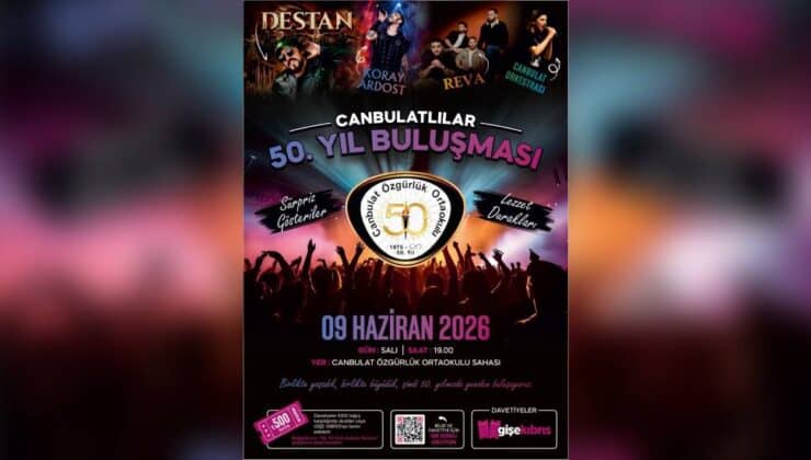 Canbulat Ortaokulu Mezunları Yarın Akşam Buluşuyor
