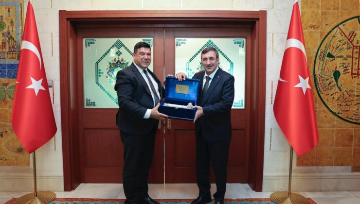 DAÜ Rektörü Kılıç, Yılmaz’la görüştü