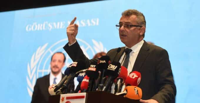 Erhürman, Cumhurbaşkanlığında 200. Gün Toplantısı Düzenliyor