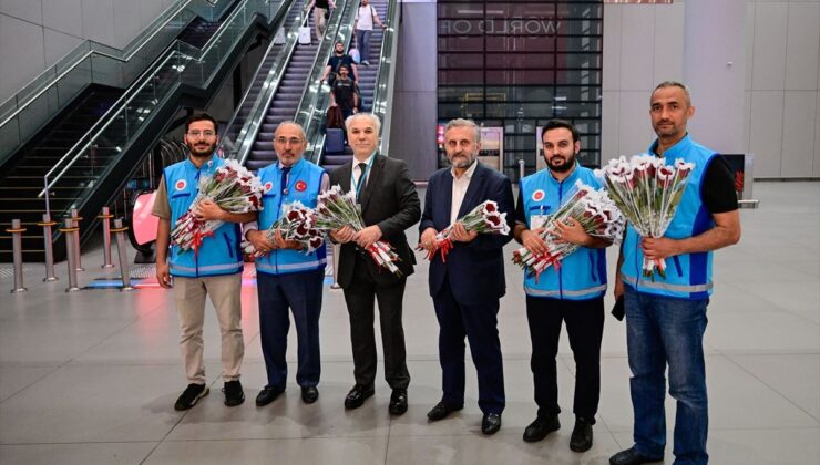 Hacıların kutsal topraklardan dönüşleri devam ediyor