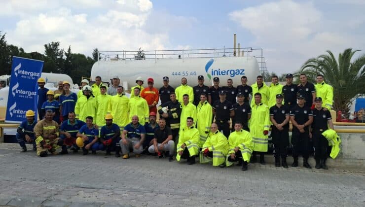 İntergaz’dan İtfaiyeye Yangın ve LPG Güvenliği Eğitimi