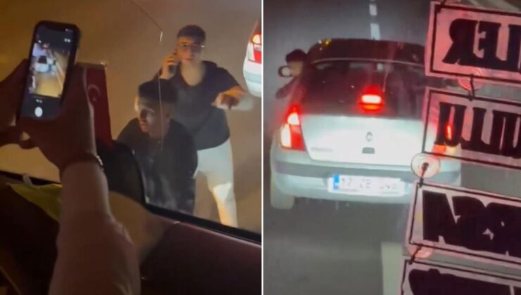İstanbul Otobüsüne Yol Verme Tartışması Saldırıya Dönüştü