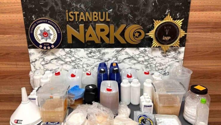 İstanbul’da Operasyon: 30 Kilo Metamfetamin Yakalandı