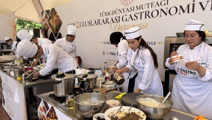 İstanbul’da Türk Dünyası Mutfağı Yarışması Başladı
