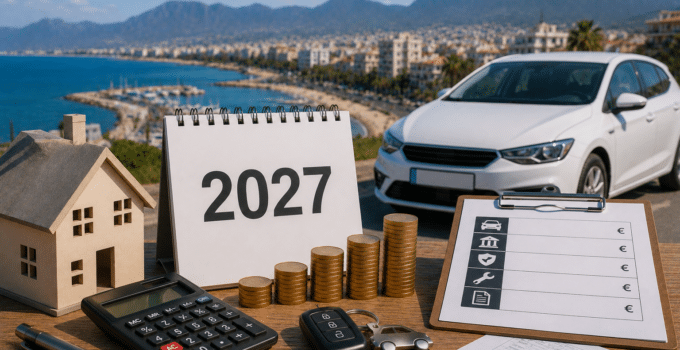 Kıbrıs’ta Araç Satın Alma Rehberi: 2027 Güncel Masraflar