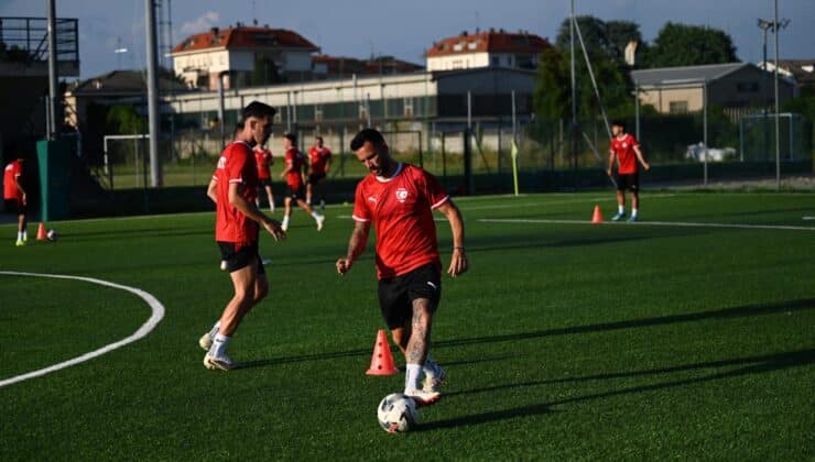 KKTC Milli Futbol Takımı Como’da Hazırlıkta