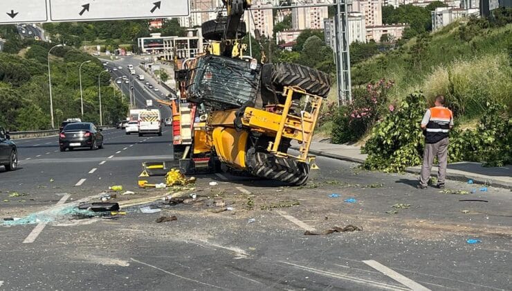 Küçükçekmece’de İş Makinesi Altında Kalan Sürücü Öldü