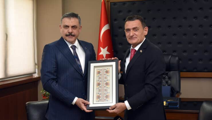 Oğuz ve Çiftçi, iş birliğini sürdürme konusunda görüştü