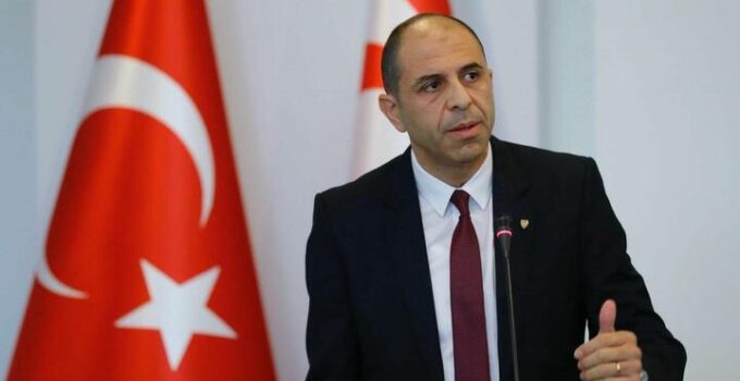 Özersay: Rum tarafı mal alım satımına moratoryum istiyor