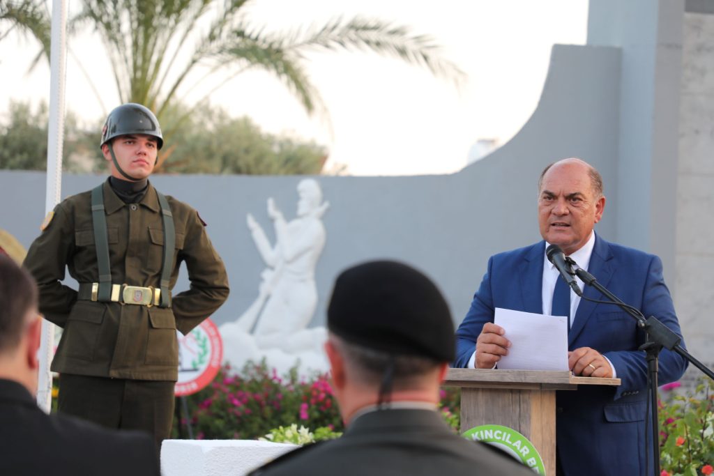 Alaminyo şehitleri anısına tören gerçekleştirildi