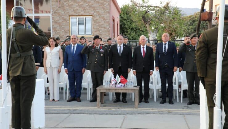 Alaminyo şehitleri anısına tören gerçekleştirildi
