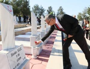 Cumhurbaşkanı Tufan Erhürman, 15 Temmuz’u Anma Etkinliklerine Katıldı