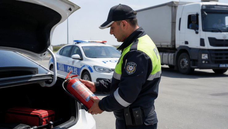 Araçlarda Yangın Söndürücü Taşıma Zorunluluğu Gündemde