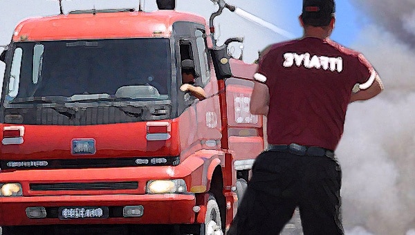 Araçta Unutulan Çakmak Yangın Çıkardı