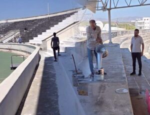 Atatürk Stadı’nda çalışmalar hız kesmiyor