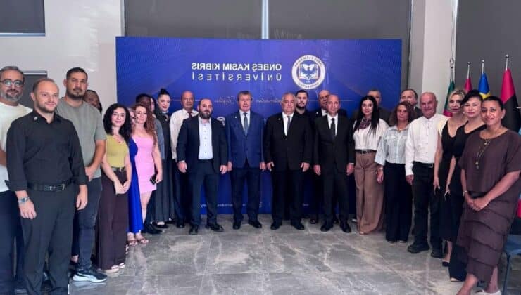 Başbakan Üstel’den Onbeş Kasım Kıbrıs Üniversitesi’ne Ziyaret