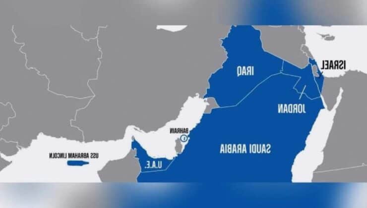 CENTCOM Haritasında Kıbrıs Ayrıntısı Dikkat Çekti