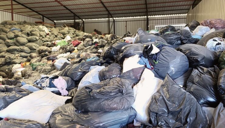 Depolarda 150 Ton Tekstil Ürünü Bekliyor