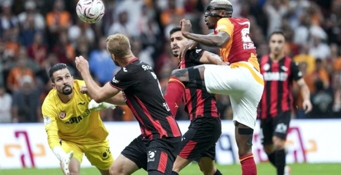 Galatasaray, Çorum maçı berabere bitti
