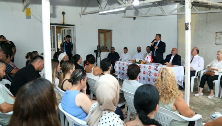 Üstel’den Tatlısu’ya sosyal konut haberi