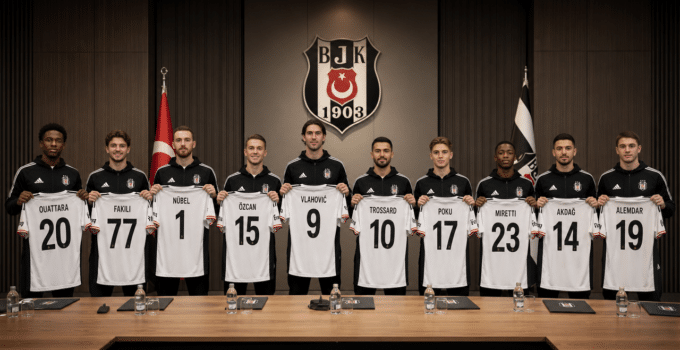 Beşiktaş, iddialı transfer dönemini tamamladı