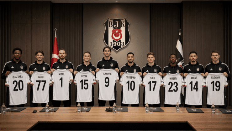 Beşiktaş, iddialı transfer dönemini tamamladı