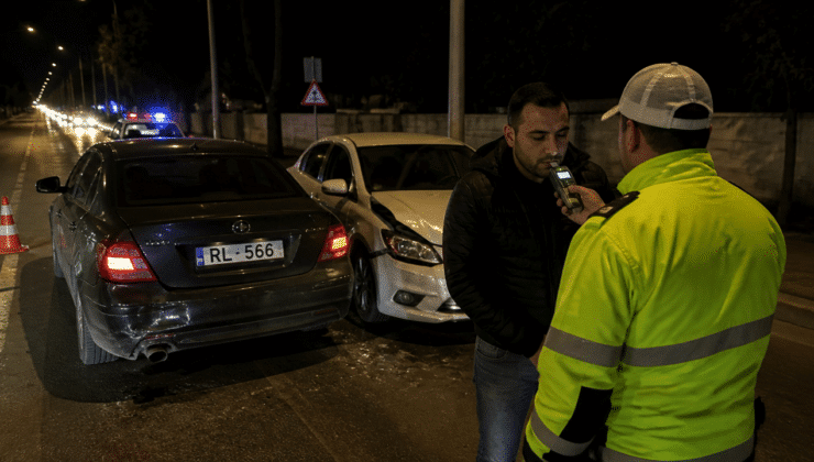 Mormenekşe’de alkollü sürücü tutuklandı