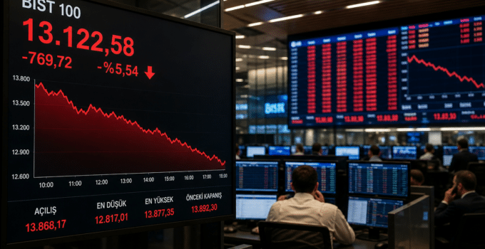BIST 100’de 4 Ayın En Sert Gerilemesi