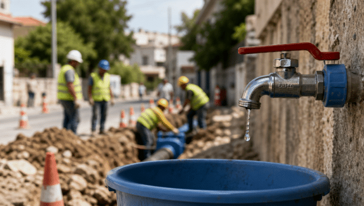 Lefkoşa’da 5 Günlük Su Kesintisi Başlıyor