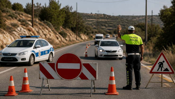 Çayırova-Pamuklu Ana Yolu Trafiğe Kapatıldı