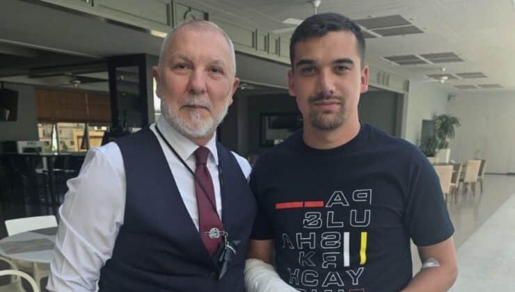 Akpınar, kazadan sağ kurtulan Akkaya ailesini ziyaret etti