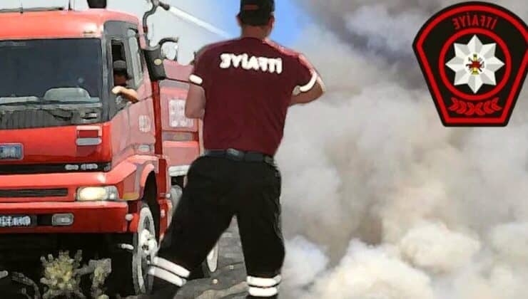Ciklos’ta Seyir Halindeki Araçta Yangın Çıktı