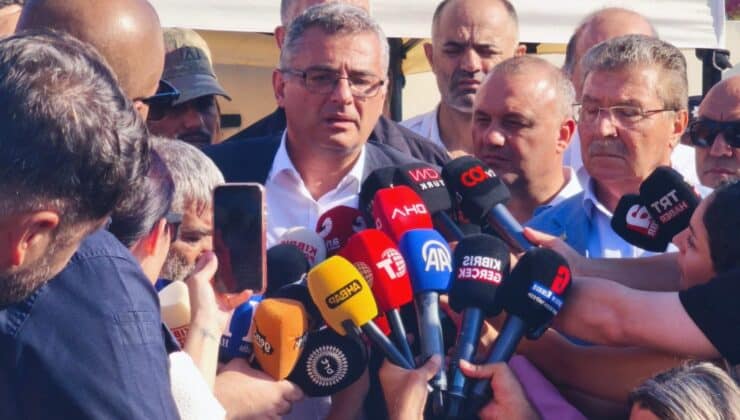 Erhürman: Gemi olduğu düşünülen cisim 550 metrede bulundu