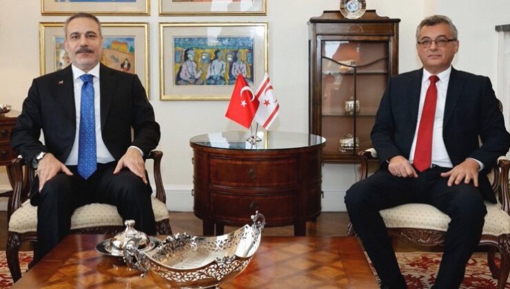 Erhürman, New York’ta Hakan Fidan ile buluştu