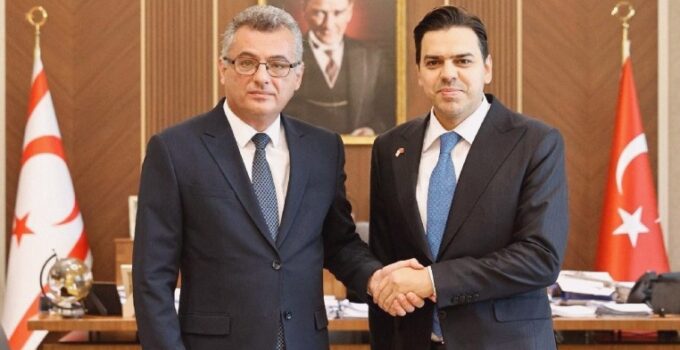 Erhürman, TİKA Başkanı Eren ve heyetini kabul etti