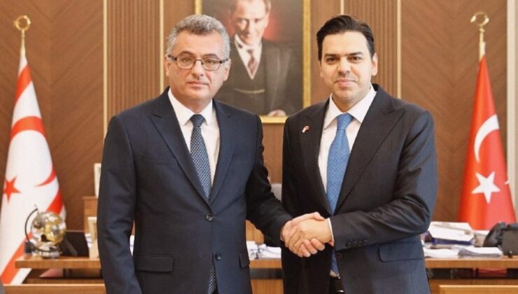 Erhürman, TİKA Başkanı Eren ve heyetini kabul etti