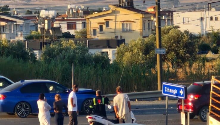Lefkoşa Cihangirde İki Araç Çarpıştı Kazada Maddi Hasar Oluştu
