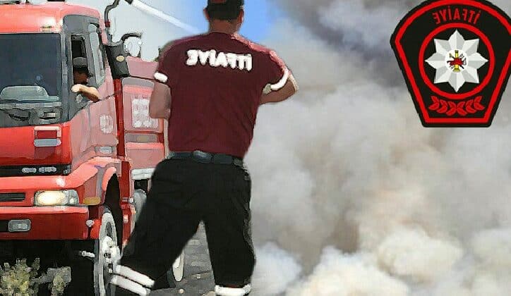 Gazimağusa’da sigara izmariti şilteyi alevlendirdi