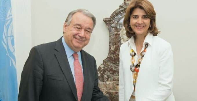 Holguin ve Guterres telefonda görüşme yaptı